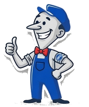 Mitch the plumber giving a thumbs up